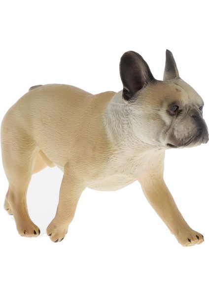 Simülasyon Mini Bulldog Şekil Modeli Oyuncak Köpek Figürinler Playset Çocuk Hediye B Bulldog 2 (Yurt Dışından)