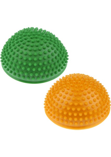 2 Adet Balance Pods Yoga Yarım Topu Dengesi Eğitmen Spor Egzersiz Oyuncak Hediye 01 (Yurt Dışından)