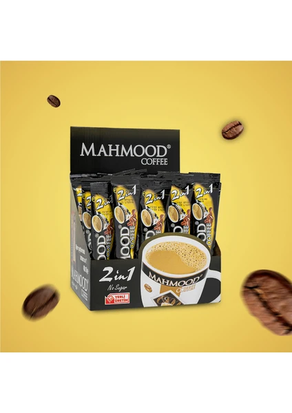 Mahmood Coffee 2'si 1 Arada Hazır Kahve 48 Adet x 10 gr