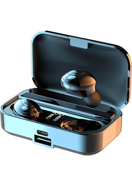 Kulak Kulaklık Bluetooth 5.0 Kablosuz Kulaklık Hifi Ses Siyah