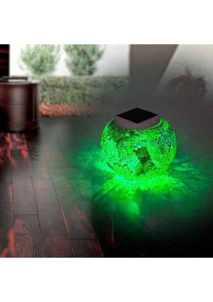 Güneş Enerjisi LED Cam Top Renk Değiştirme Işık Açık Bahçe Çim Dekor Lambası (Yurt Dışından) fiyatları
