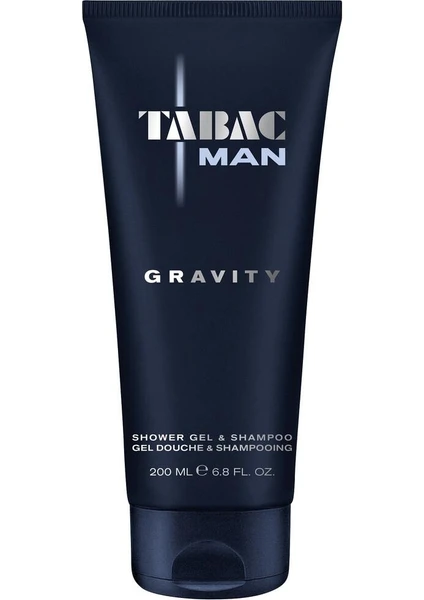 Man Gravity Shower Gel & Shampoo 200 ml Erkek Duş Jeli ve Şampuan