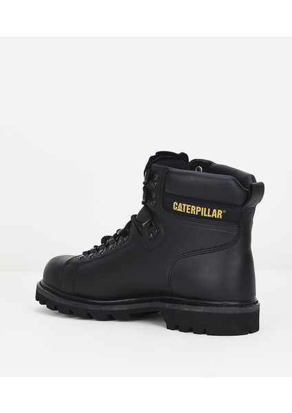 erpillar Alaska Black Siyah Deri Erkek Bot modelleri