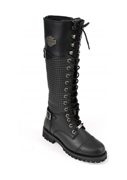 Tiny Black Siyah Deri Kadın Çizme fiyatları