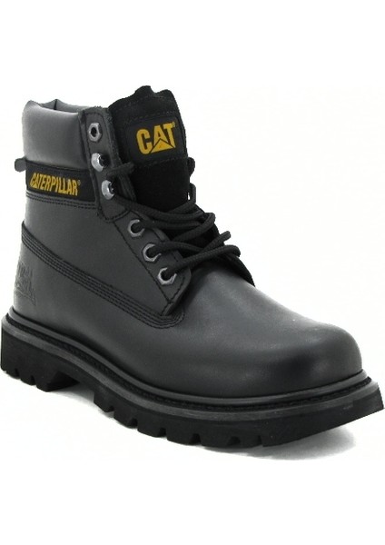 erpillar Colorado Black Siyah Deri Erkek Bot