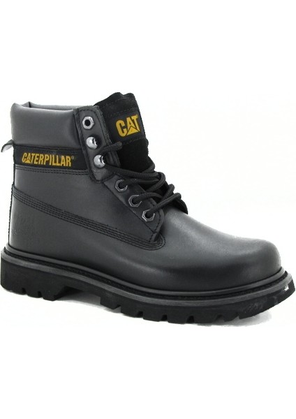 erpillar Colorado Black Siyah Deri Erkek Bot modelleri