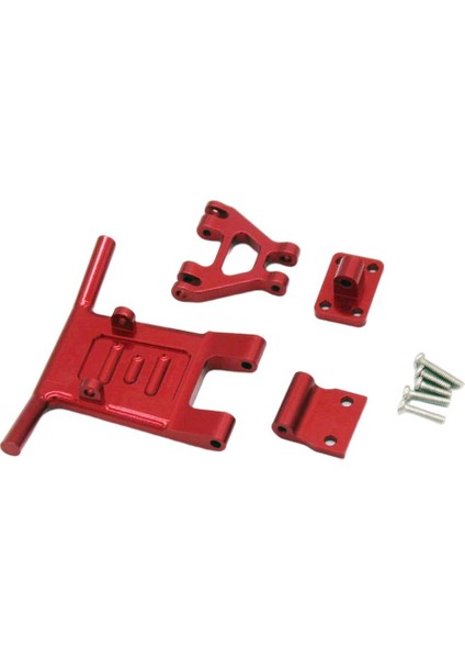Rc Ön Guard & Wltoys Için Tampon 124016 124018 Paletli Buggy Kamyon Parçaları Kırmızı