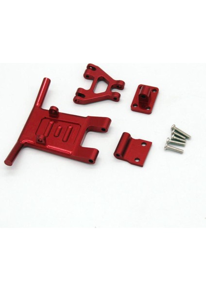 Rc Ön Guard & Wltoys Için Tampon 124016 124018 Paletli Buggy Kamyon Parçaları Kırmızı