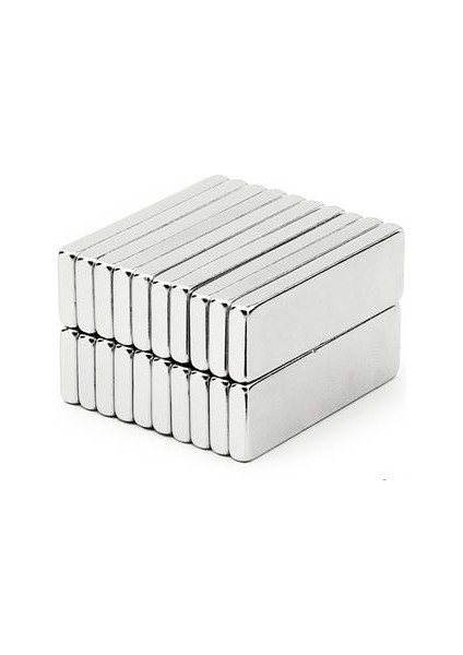30X10X3MM Neodyum Güçlü Mıknatıs - Neodim Magnet