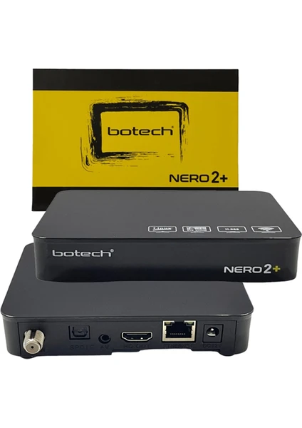 Nero 2+ Plus Lınux Tabanlı Ethernet Girişli Ip Tv Uydu Alıcısı (Wifi* Dolby)