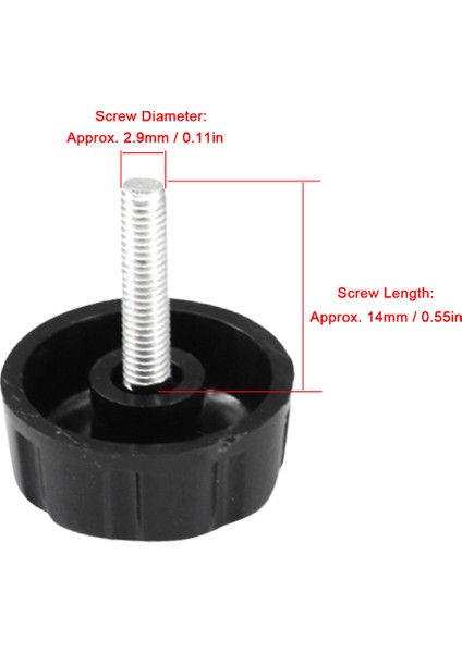 10PC 2mm Dia. Balıkçılık Makaraları Için Vidalar Somunlar Topuzu Güç Kolu Kavrama (Yurt Dışından) fırsatları