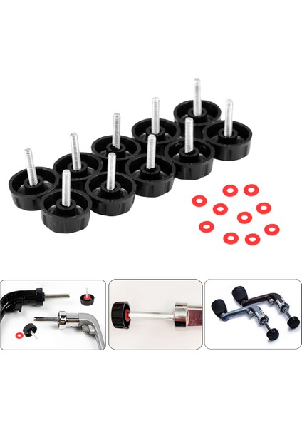 10PC 2mm Dia. Balıkçılık Makaraları Için Vidalar Somunlar Topuzu Güç Kolu Kavrama (Yurt Dışından) indirimleri