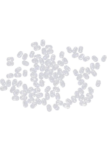 100 Adet / Grup Balıkçılık Plastik Oval Boncuk Çift Inci Matkap Çapraz Boncuk 5X8MM (Yurt Dışından) fiyatları