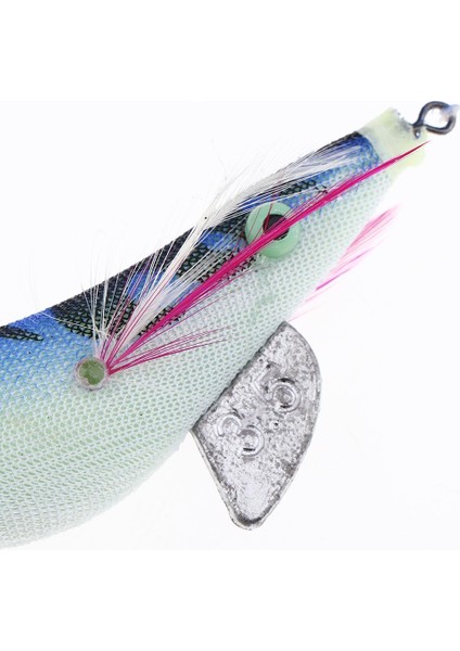 3.5 # Squid Jigs Aydınlık Balıkçılık Lures Yapay Yemler Karides Mavi (Yurt Dışından) fırsatları