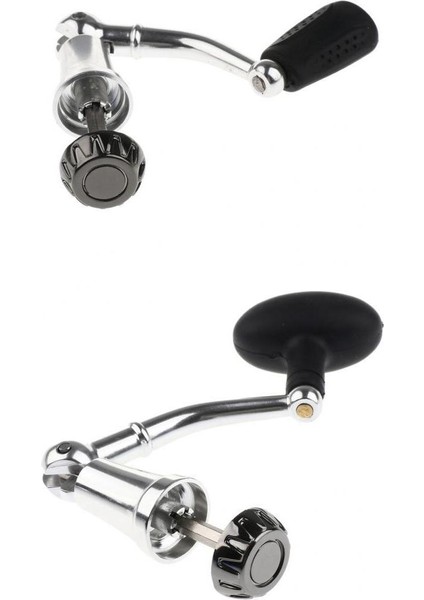 2 Adet Balıkçılık Reel Kolu Balıkçılık Aksesuarları Katlanır Makara Kolu (Yurt Dışından)