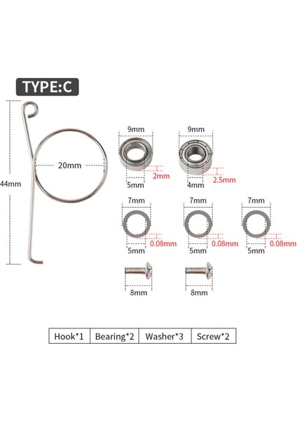 1 Takım Balıkçılık Reel Kitleri Rulman Yıkama Conta Değiştirme Balıkçılık Aksesuar Tipi C (Yurt Dışından) fırsatları