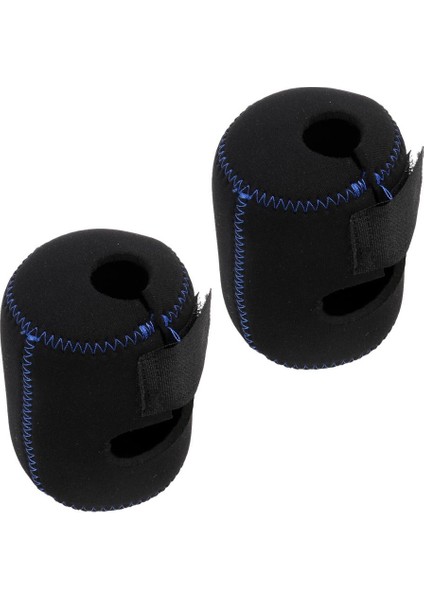 2 Adet Neopren Balıkçılık Reel Kılıfı Baitcasting Reel Taşıyıcı Çanta (Yurt Dışından)