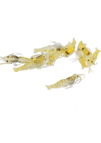 10 Adet Yumuşak Karides Karides Lures Yemler Simülasyon Balıkçılık Sarı Lures (Yurt Dışından) indirimleri