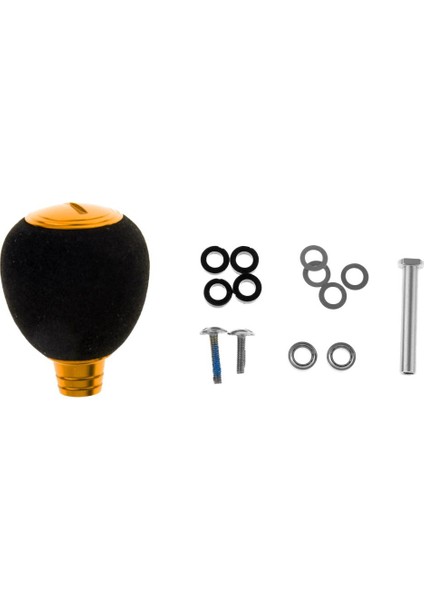 Reel Balıkçılık Kolu Top Topuzları Balıkçılık Makaraları Için Yedek Kolu Altın (Yurt Dışından)