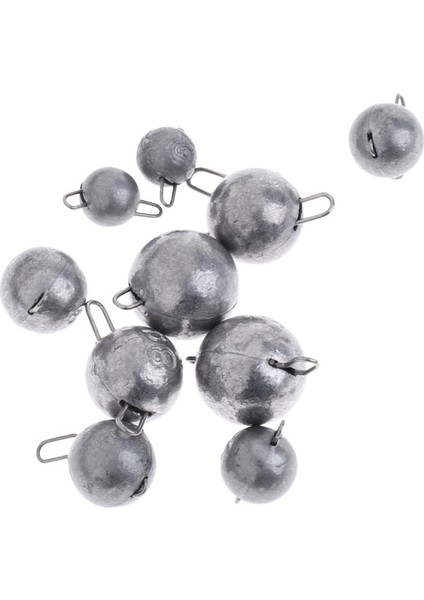 10 Adet Baberler Balıkçılık Lavabolar Toplu Dropshot Balıkçılık Aksesuarları (Yurt Dışından) fırsatları