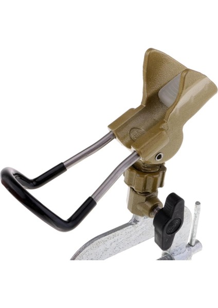 Tekne Olta Dinlenme Kutup Desteği Standı Braketi + Ayarlanabilir Kelepçe (Yurt Dışından)