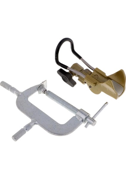Tekne Olta Dinlenme Kutup Desteği Standı Braketi + Ayarlanabilir Kelepçe (Yurt Dışından)