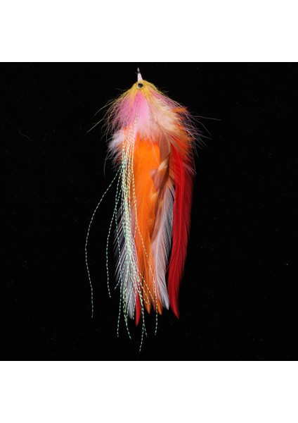 5.5 "14 cm Fly Balıkçılık Sinekler Lure Kiti Kuru Sinek Balıkçılık Cazibesi Kiti Panfish Yem (Yurt Dışından)