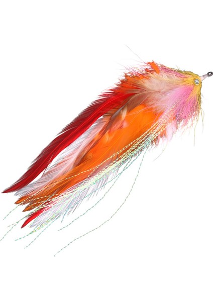 5.5 "14 cm Fly Balıkçılık Sinekler Lure Kiti Kuru Sinek Balıkçılık Cazibesi Kiti Panfish Yem (Yurt Dışından)