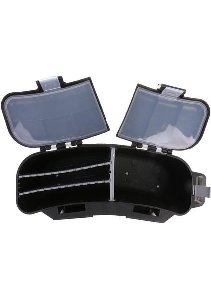 Balıkçılık Kutusu Lures Kanca Yemler Mücadele Bel Saklama Kılıfı W / Kemer -Black (Yurt Dışından) fırsatları