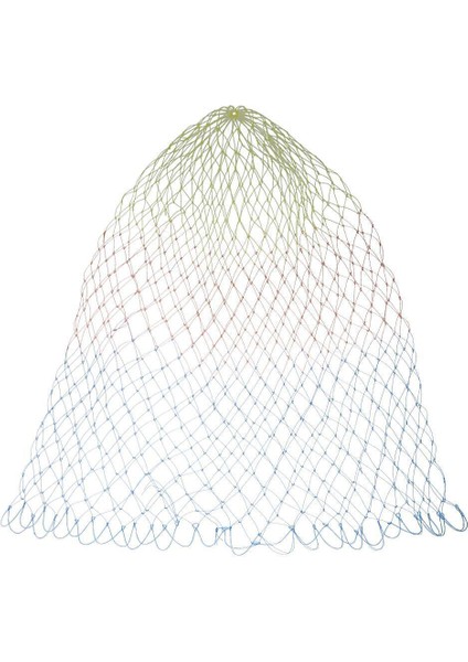 50 cm Renkli Naylon Katlanır Balıkçılık Iniş Net Rhombus Mesh Açılış Dip Net D50CM (Yurt Dışından)