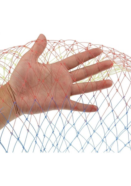 50 cm Renkli Naylon Katlanır Balıkçılık Iniş Net Rhombus Mesh Açılış Dip Net D50CM (Yurt Dışından) indirimleri