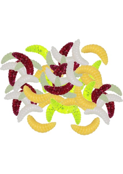 10/50 / 100 Adet Balıkçılık Cazibesi Yem Yumuşak Plastik Solucan Şekli Yemler Solucanlar Mücadele 50 Adet (Yurt Dışından) fiyatları