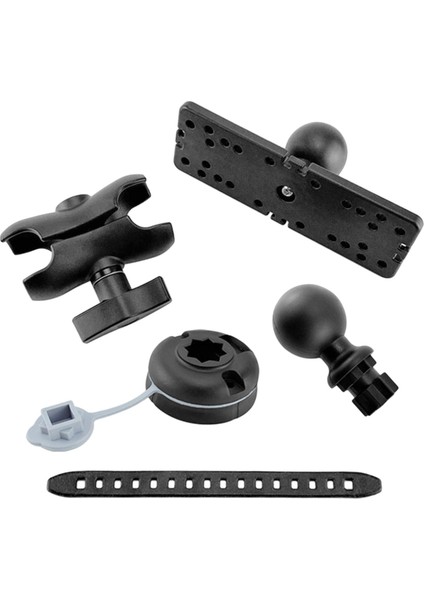 Döner Fishfinder Mount Electroni Balık Bulucu Montaj Plakası Kayak Yuvarlak Taban Için (Yurt Dışından)