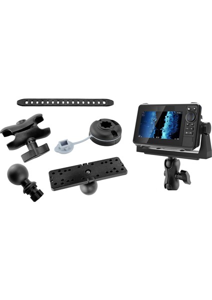 Döner Fishfinder Mount Electroni Balık Bulucu Montaj Plakası Kayak Yuvarlak Taban Için (Yurt Dışından) fırsatları