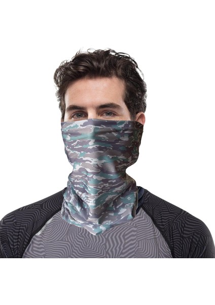 Soğutma Boyun Gaiter Tüp Eşarp Yüz Maskesi Kapak Bandana Bisiklet Balaclava Camo Gri (Yurt Dışından) fiyatları