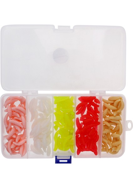 250XSOFT Silikon Solucan Solunumsuz Balıkçılık Lures Bas Alabalık Shad Krank Yüzme Yem (Yurt Dışından)