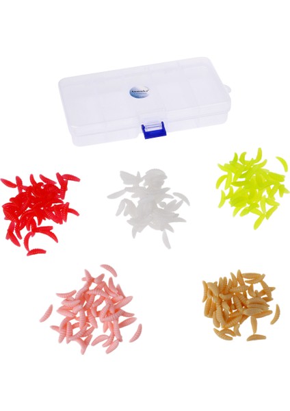 250XSOFT Silikon Solucan Solunumsuz Balıkçılık Lures Bas Alabalık Shad Krank Yüzme Yem (Yurt Dışından) fırsatları