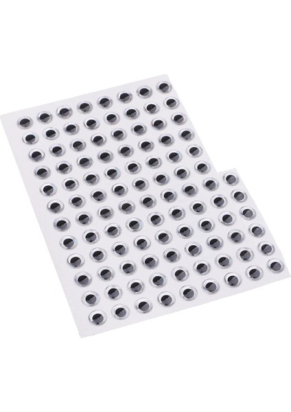 100 Adet Balıkçılık Lure Gözler Holografik Kendinden Yapışkanlı Gözler 3D Balık Göz Dıy 7mm (Yurt Dışından)