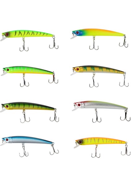 43 Adet Balıkçılık Lures Karışık 6 Farklı Stiller Minnow Krank Baits Swimbait (Yurt Dışından) modelleri