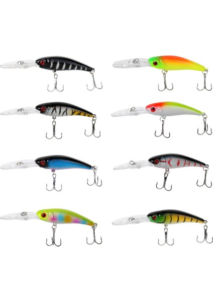 43 Adet Balıkçılık Lures Karışık 6 Farklı Stiller Minnow Krank Baits Swimbait (Yurt Dışından) fırsatları