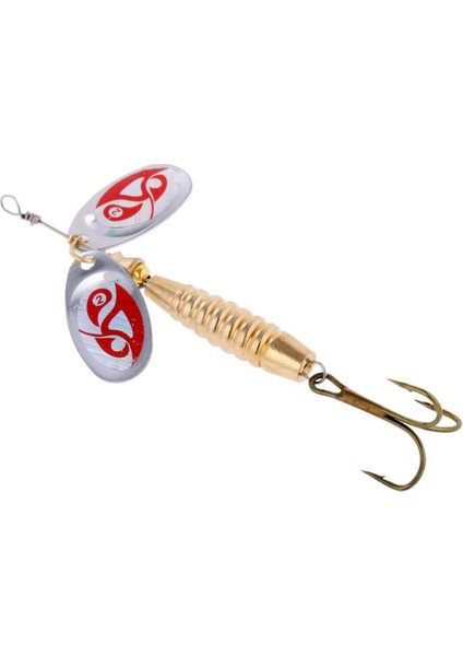 Sert Metal Balıkçılık Lures Bas Somon Spinner Kaşık Yemler Crankbait Mücadele (Yurt Dışından)