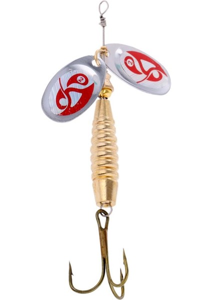 Sert Metal Balıkçılık Lures Bas Somon Spinner Kaşık Yemler Crankbait Mücadele (Yurt Dışından) fiyatları
