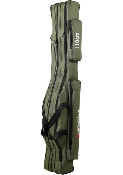 1 Adet 150 cm Olta Çanta Çanta Taşıyıcı Kutup Saklama Kılıfı Reel Mücadele 3 Katmanlar Yeşil 3 Katmanlar 150 cm Yeşil (Yurt Dışından)