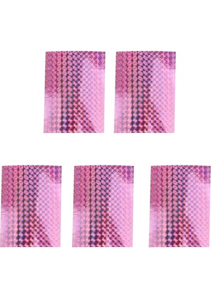 5 Adet / Grup Holografik Bant Nail Art Etiketler Lazer Bant Cazibesi Bant Ölçeği Pembe (Yurt Dışından) fiyatları