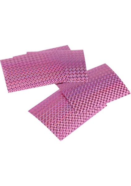 5 Adet / Grup Holografik Bant Nail Art Etiketler Lazer Bant Cazibesi Bant Ölçeği Pembe (Yurt Dışından) fırsatları