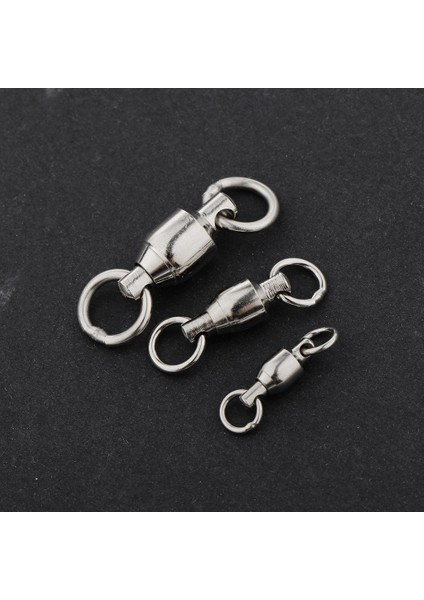 0 Adet Set Yüksek Mukavemetli Balıkçılık Swivels Bakır Balıkçılık Varil 5 Ile Döner (Yurt Dışından) indirimleri