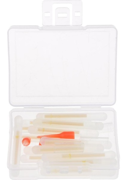 15 Adet Klip Çubuk Ucu Gece Balıkçılık Glow Işık Sopa Isırık Göstergesi Kutusu ile (Yurt Dışından)