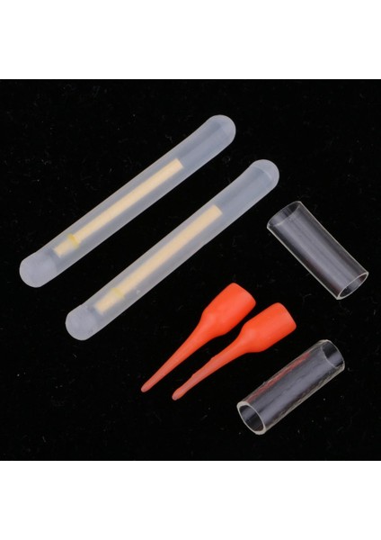 15 Adet Klip Çubuk Ucu Gece Balıkçılık Glow Işık Sopa Isırık Göstergesi Kutusu ile (Yurt Dışından) fırsatları