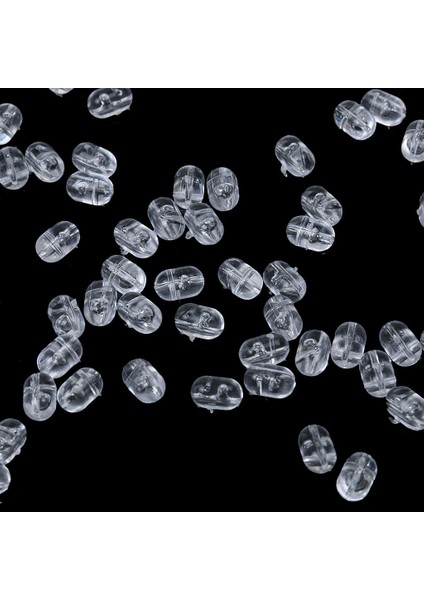 100 Adet 0.8mm Balıkçılık Oval Boncuk Çift Inci Matkap Çapraz Boncuk 5X8MM (Yurt Dışından) fırsatları