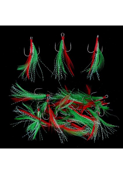 20 Adet Tüy Balıkçılık Kanca Tiz Dikenli Kalamar Fly Bağlama Lures Baits SZ005 (Yurt Dışından) fırsatları